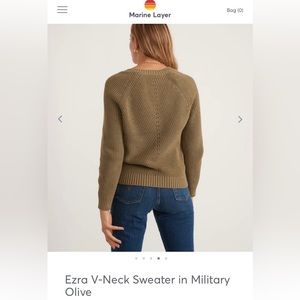 Marine Layer cotton sweater